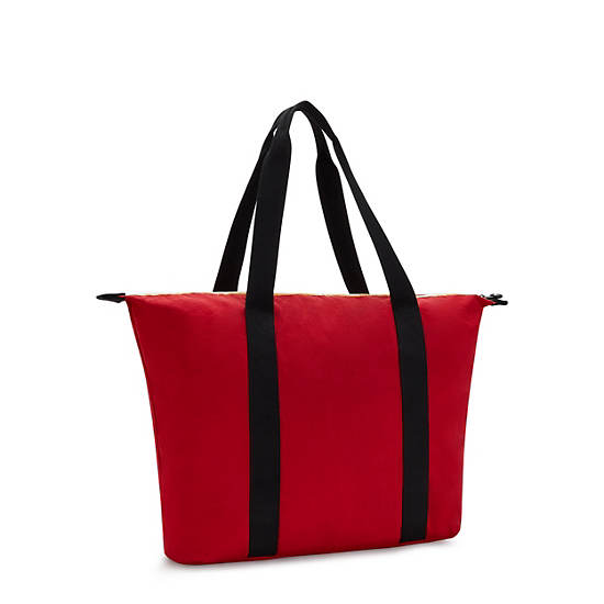 Torby Tote Kipling Art Medium Lite Bordowe | PL 1444PJ